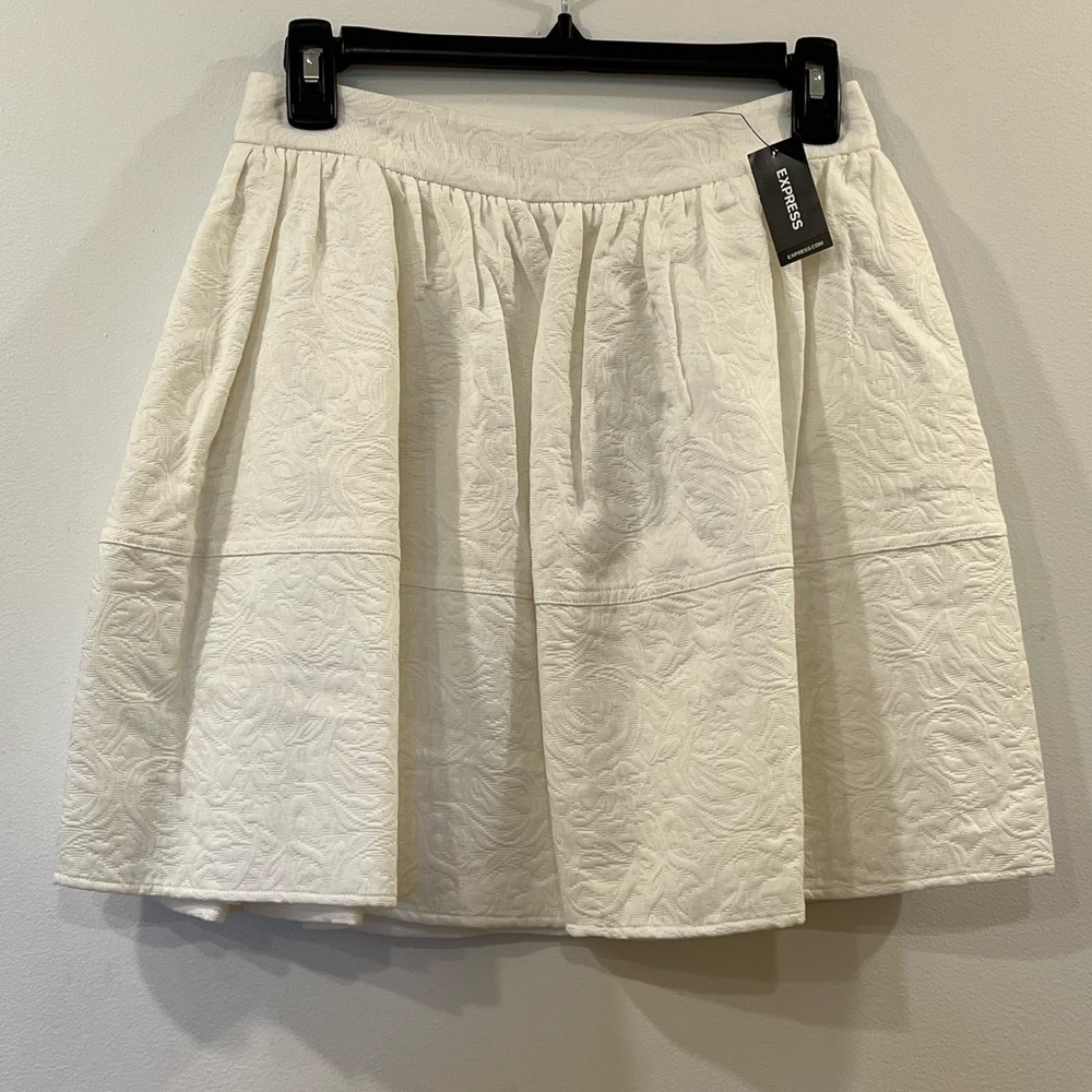 EXPRESS white skirt, size 4
